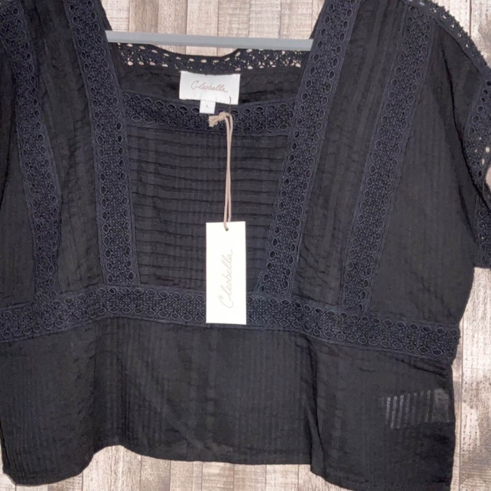 CLEOBELLA COTTON BOHO BLOUSE BRAND NEW/  FINAL 🎈 - Picture 2 of 8